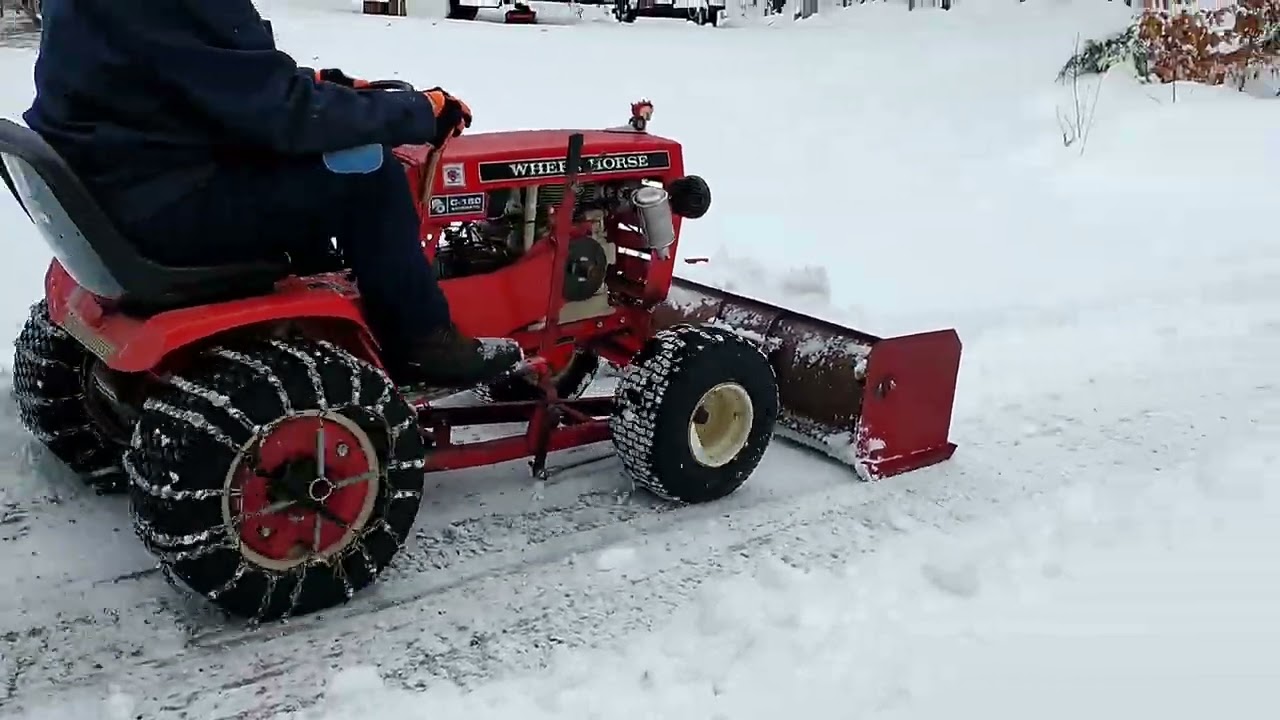 Plowing snow 12/24/25