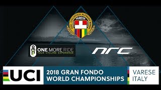 Uci Granfondo World Championship. Varese. 2018. 1/6 Start - Alpe Tedesco. M35-39