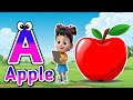 Phonics Song 2 with TWO Words in 3D - A For Airplane - ABC Alphabet Songs with Sounds for Children