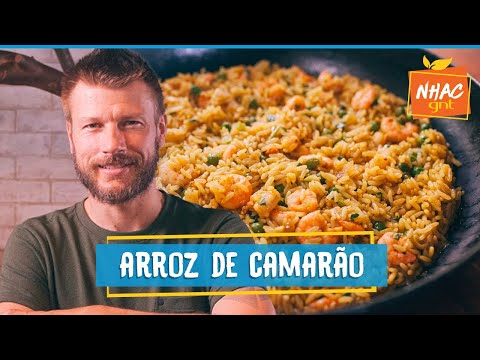 Vídeo: Como Cozinhar Arroz De Camarão