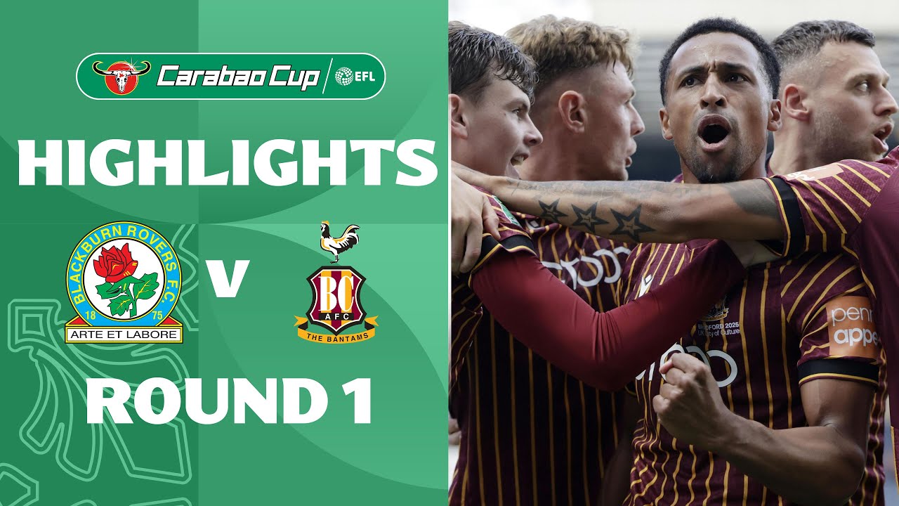 [Highlight] Carabao Cup : Blackburn vs Bradford (13-08-68)