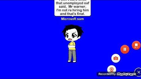 Microsoft sam call Harvey zilth an mutineer and Harvey crotch kick sam and said don