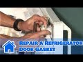 Home Appliance Repair : How to Repair a Refrigerator Door Gasket