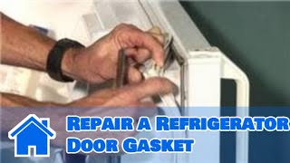 Repairing a refrigerator door gasket requires you to have small tool
like putty knife pry off the problematic gasket. repair gaske...