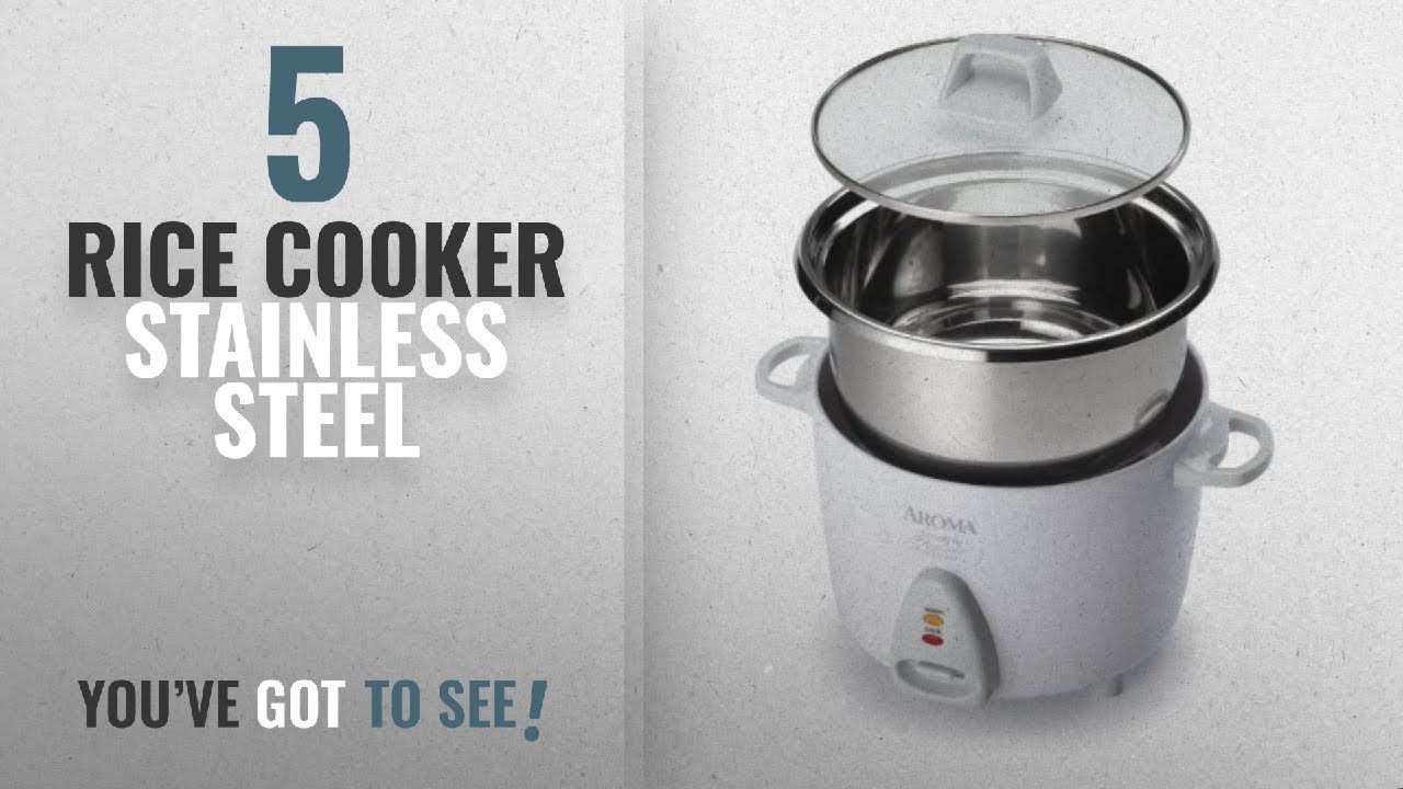  Rice Cooker with Steamer (2-6L) 304 Stainless Steel