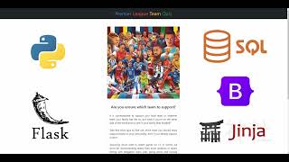 Premier League Team Quiz - CS50 Final Project Presentation