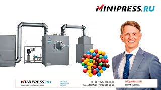 Tablet coating machine BG-150 Minipress.ru
