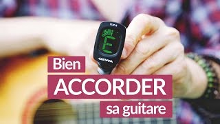 ACCORDER sa guitare FACILEMENT avec un accordeur