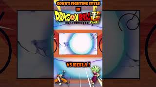 Gokus Fighting Style vs Kefla #dbsuper #dragonballsuper