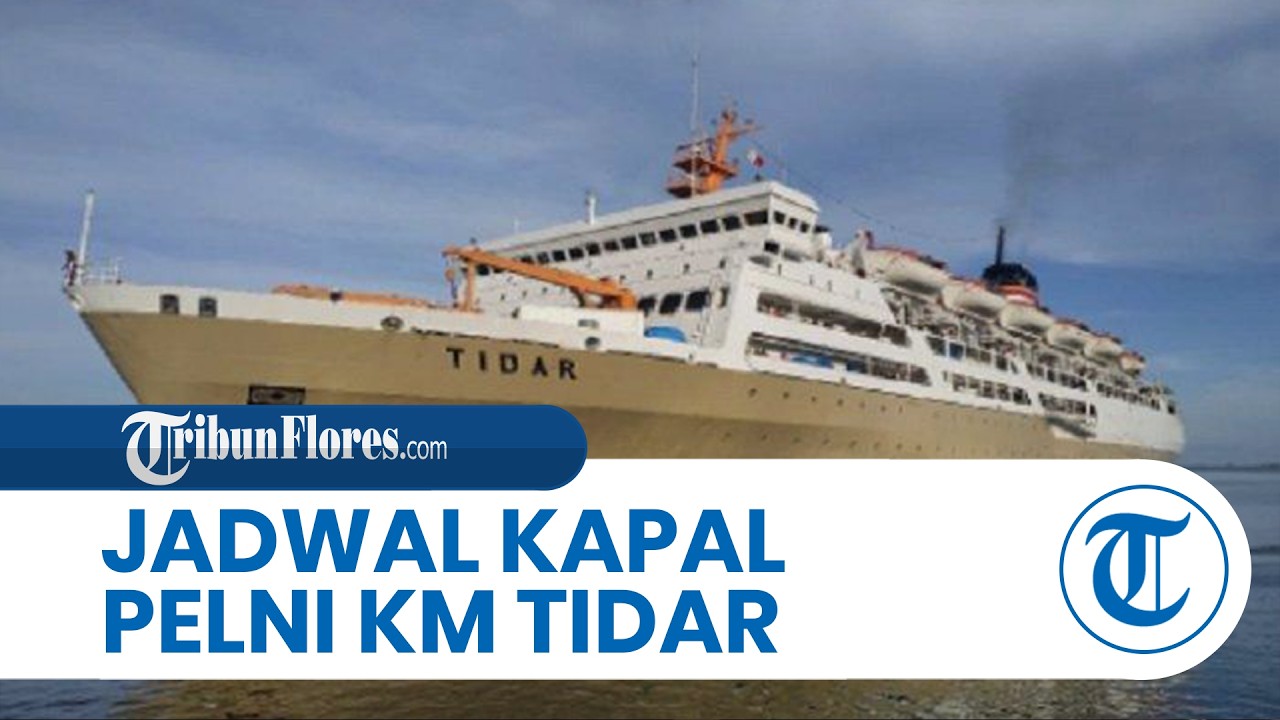 Jadwal Kapal Pelni KM Tidar 24 Februari-8 Maret 2026, Kupang-Lewoleba dan Jakarta-Kijang 2 Kali