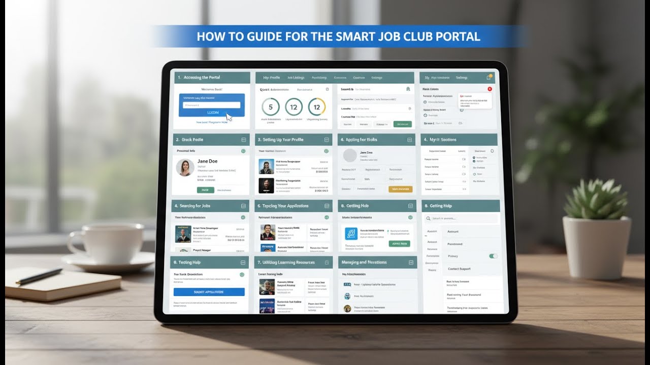 Quick Start to the Smart Job Club Portal for Job Seekers