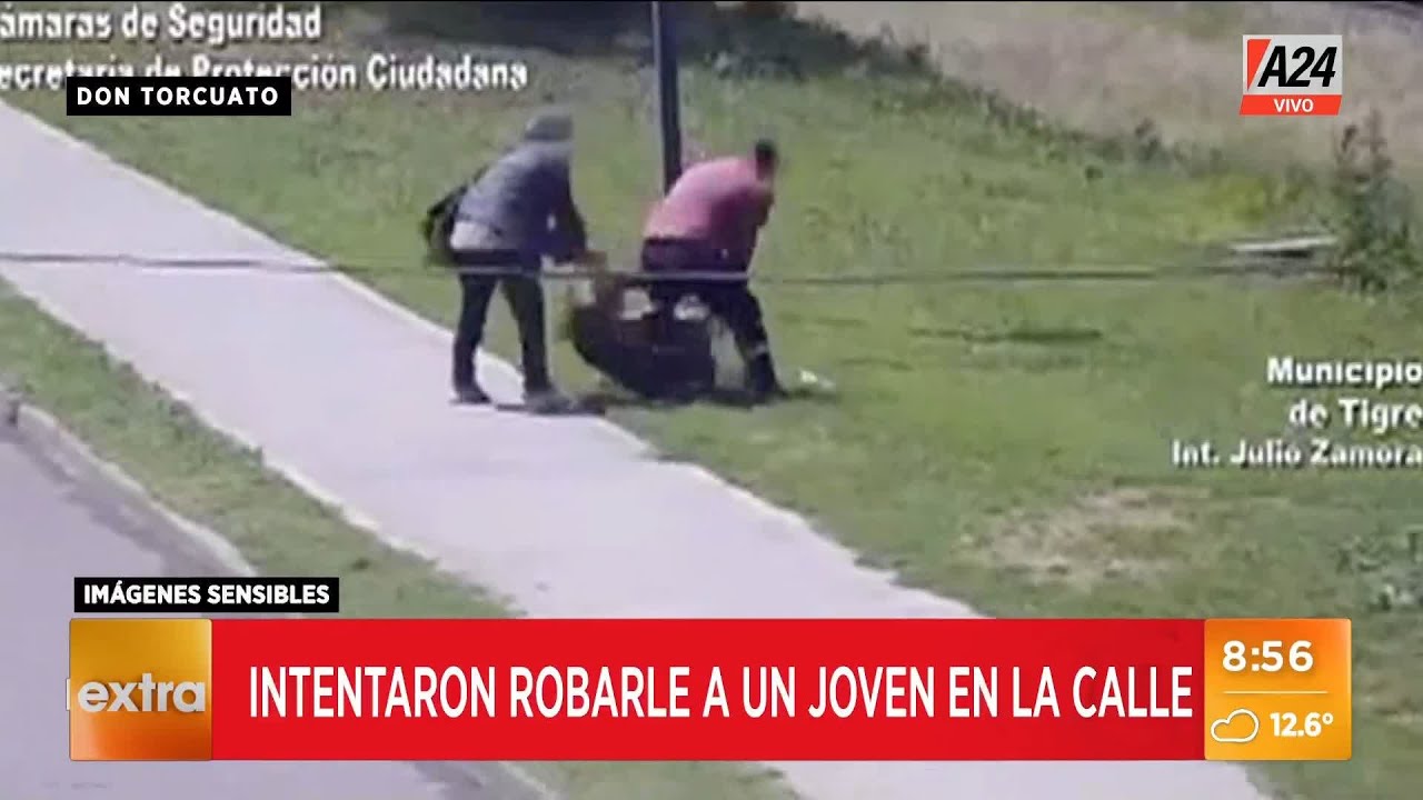 🚨 Robo en plena calle en Don Torcuato