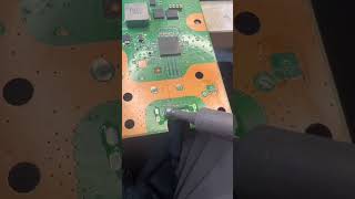 PlayStation 5 HDMI port replacment! What would you charge? #consolerepair #shortsviral #fypシ #ps5"