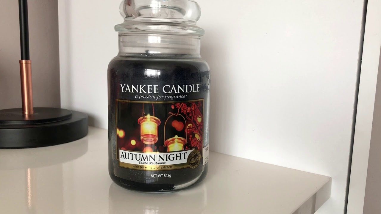 Yankee Candle Review Autumn Night YouTube