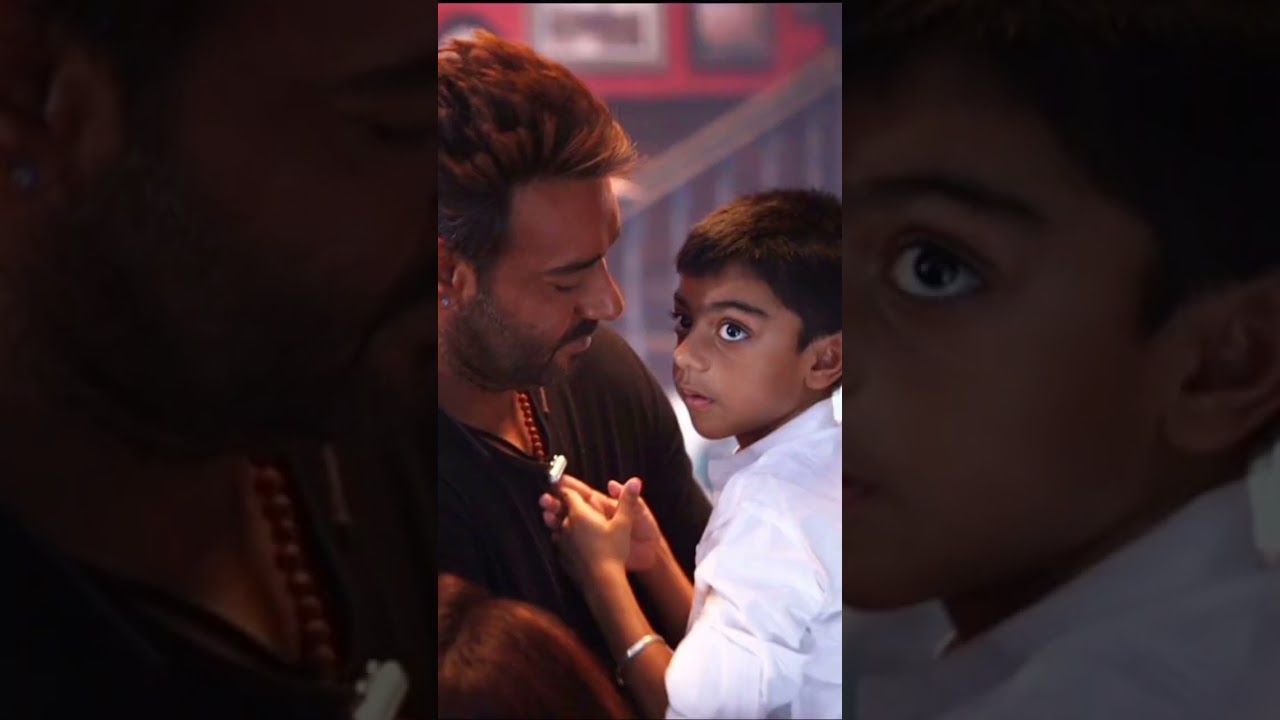 Yug Devgan with His Father Ajay Devgan 😎👌🥰 Marvelous Father Son Jodi 