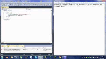 Visual Basic tuto 2 demander d