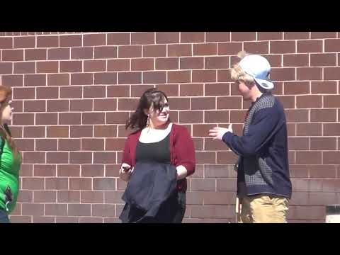 Sneezing Silly String on People (Reupload)