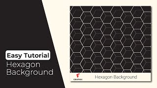 Easy Tutorial | Hexagon Background | Adobe Illustrator | Graphic Design
