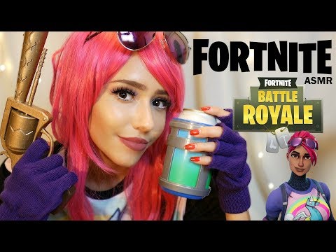 ASMR FORTNITE COSPLAY pt. 3 brite bomber 🔫 with Props!  - Soft Spoken, Tapping, Sk, sounds