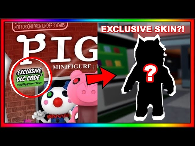 6 Roblox Piggy Minitoon Série 2 Original Phatmojo + Dlc Code