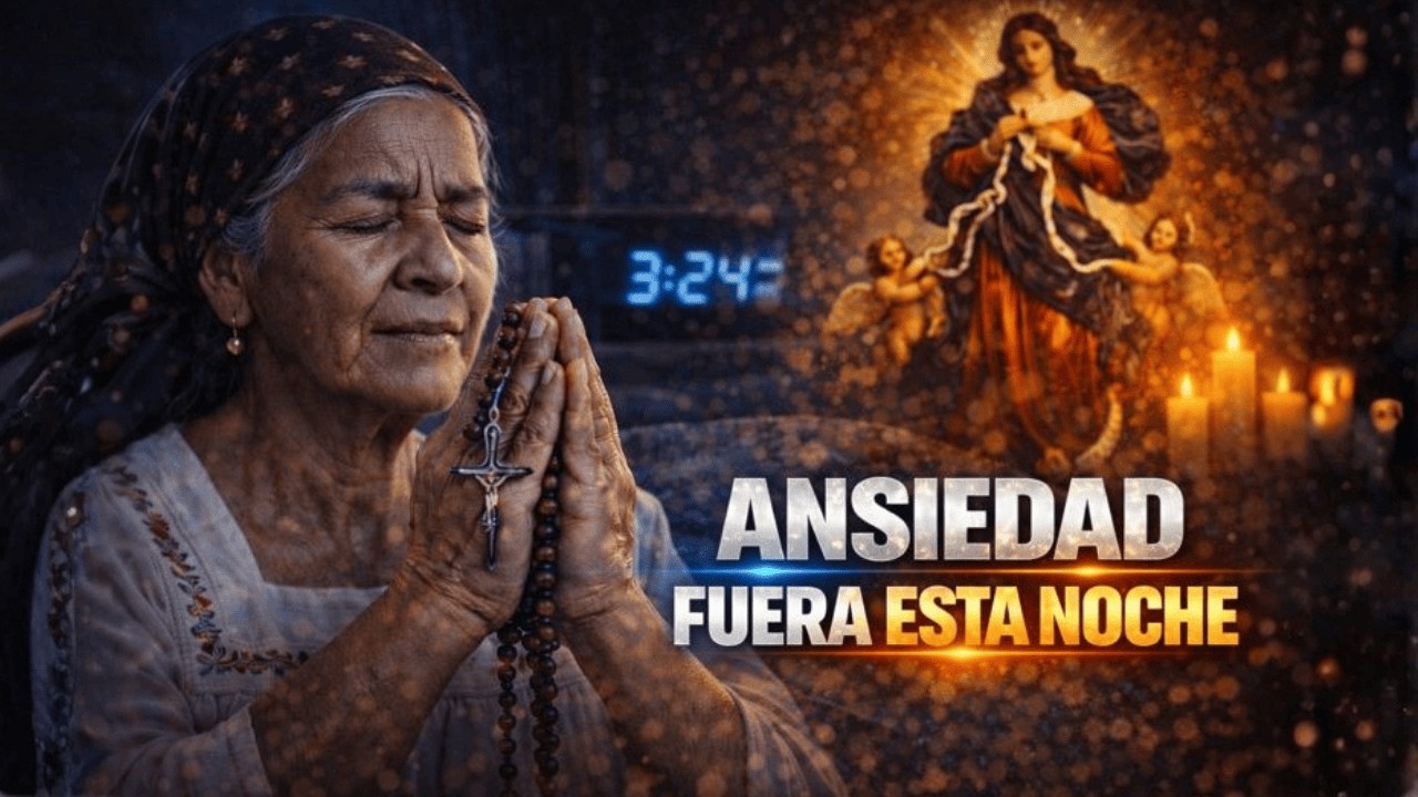Si la ANSIEDAD te despierta a medianoche, reza ESTO | VIRGEN DESATANUDOS