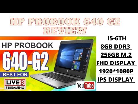 Hp Probook 640 G2 Review