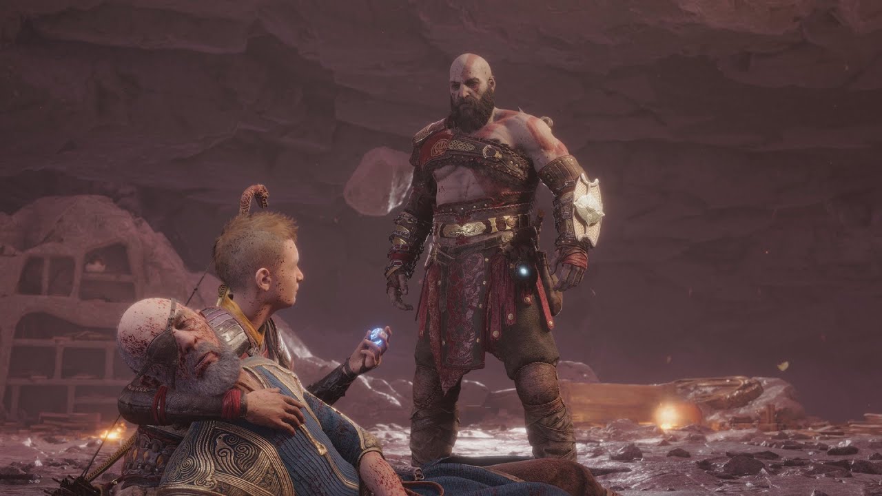 Heimdall Died Scene  God of War Ragnarok 