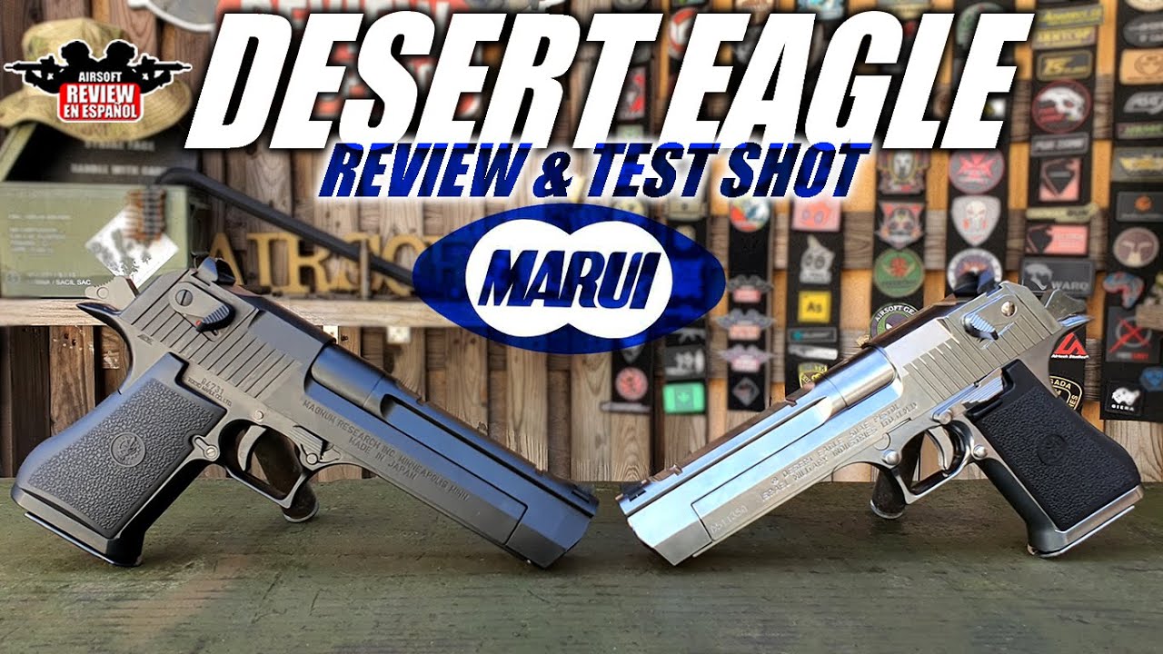😨 Te gustan grandes ⁉  Esta es tu pistola DESERT EAGLE de Tokio Marui | Airsoft Review en Español