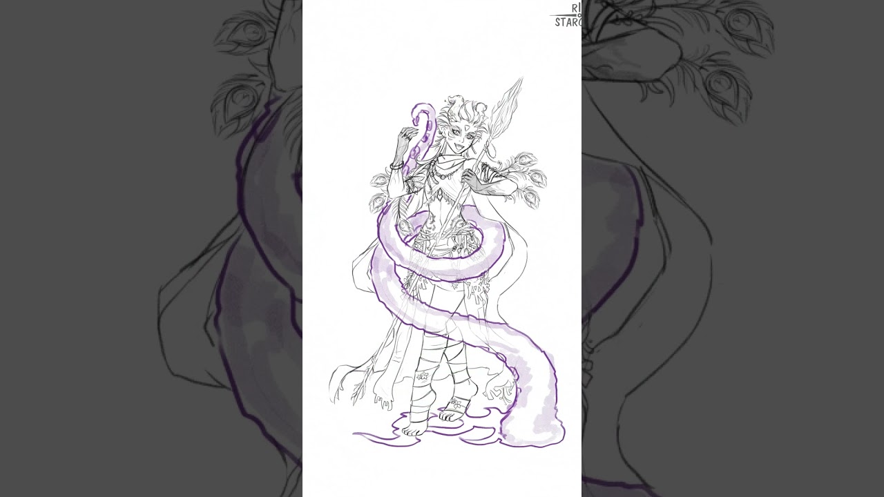 timelapse 'Demon Witch' 