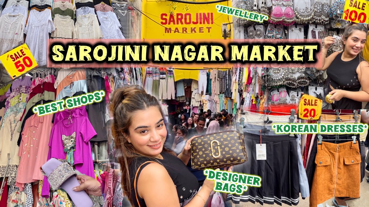 SAROJINI NAGAR Latest Summer Collection *UNDER ₹200* Skirts, Tops, Bags, Shoes | Dilli ki Ladki