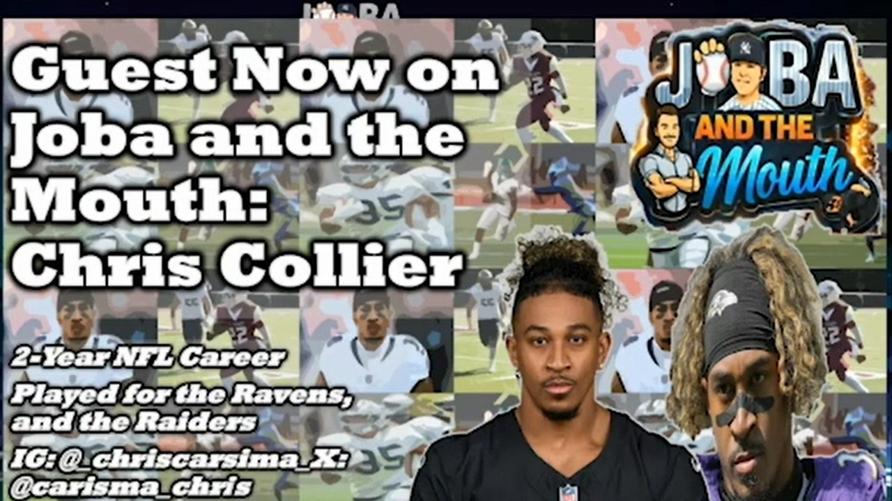 LAS VEGAS RAIDERS running back CHRIS COLLIER joins the show!