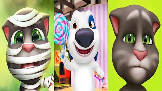 My Talking Tom 2 vs My Talking TOM vs My Talking Hank | Episode 3474 | Fun WITH 3 Super Charecters