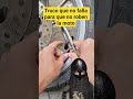 cómo evitar que roben la moto