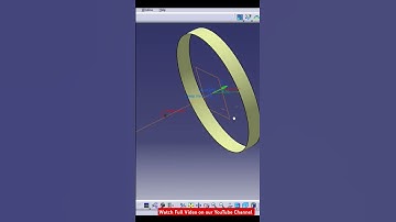 Circle Profile - Center and Radius in CATIA generative shape design #catia #catiav5 #education #cad