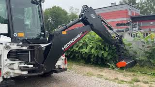 102s a8 mulcher i zarośla - jazda