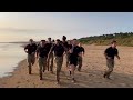 Watch: Secretary of Defense Pete Hegseth leads morning workout on Omaha Beach