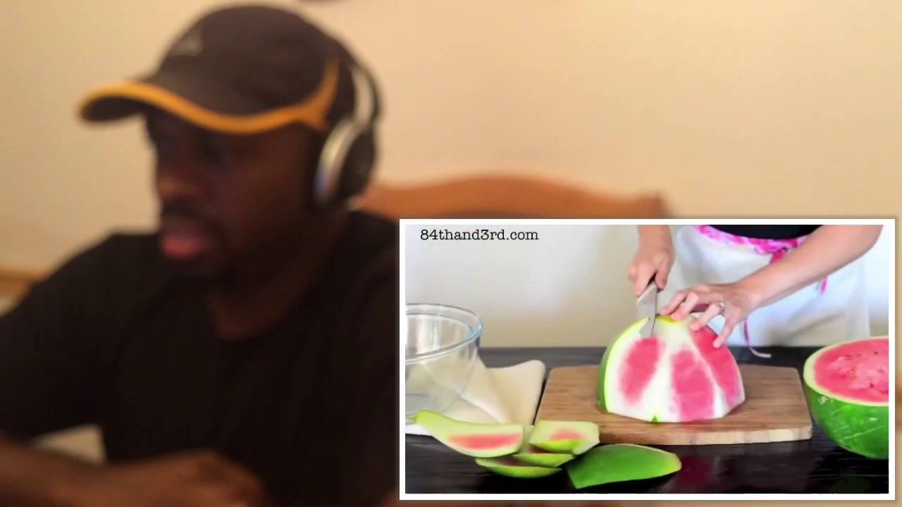 How To Cut Watermelon - A simple yet brilliant technique reaction!whoisthey?