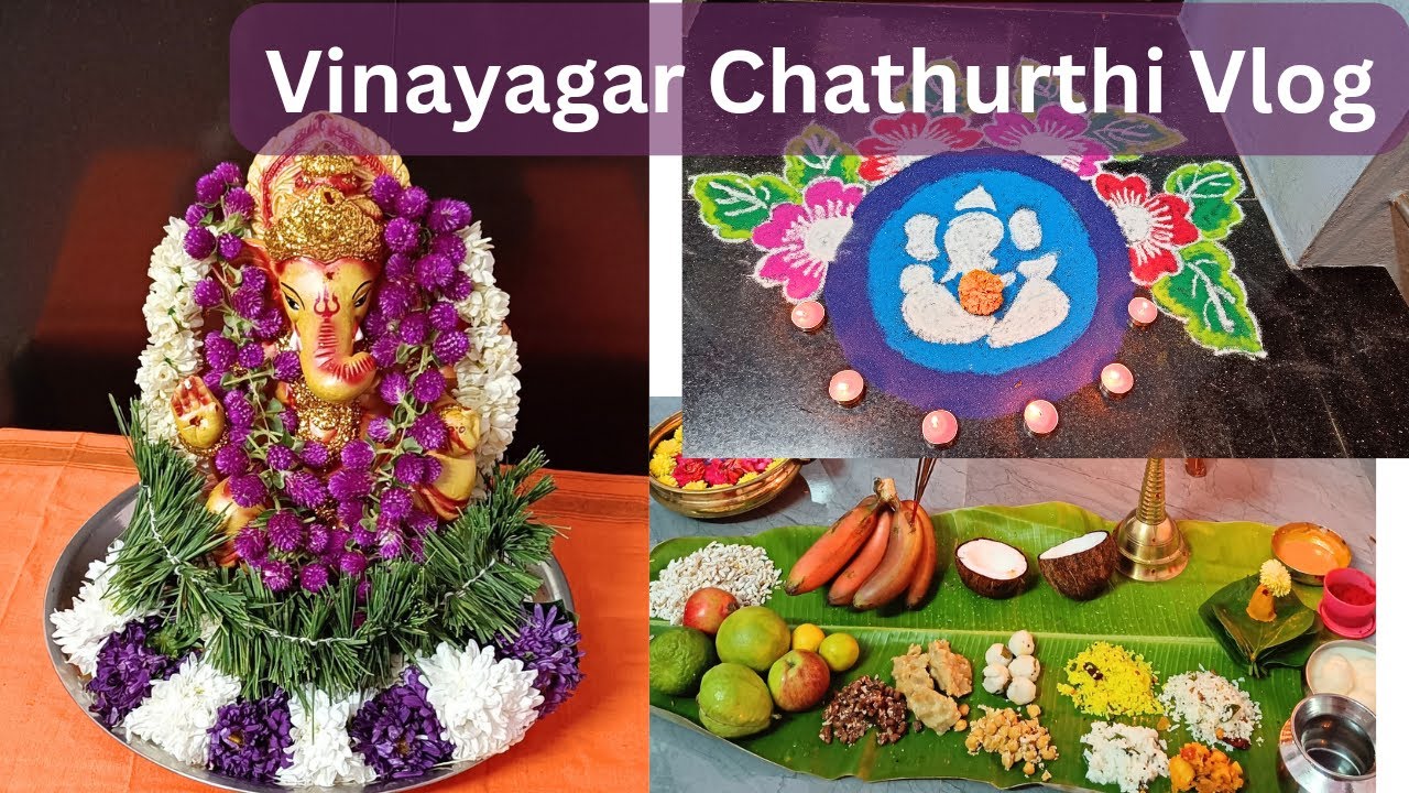Vinayagar Chathurthi Celebration Vlog || Chathurthi 2023 