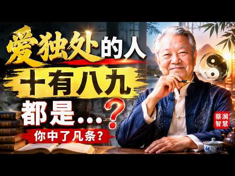 獨來獨往的人，十有八九不簡單 ！#獨來獨往 #人際關係 #看透人性 #自我提升 #心理學 #易經 #慎獨 #無效社交 #人生哲理 #社交技巧 #情商 #成長 #內向者