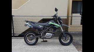Dトラッカー125(LX125D-A03)エンジン始動確認動画‪@JunkYard069‬ - YouTube