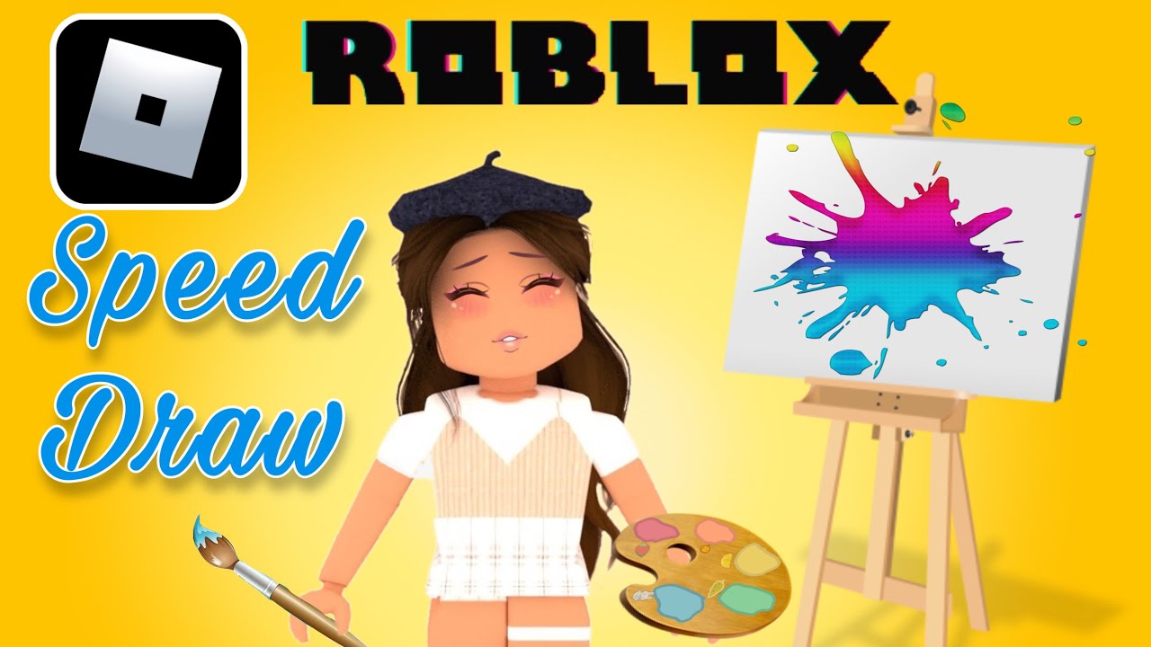 Speed draw again 😜 #roblox #robloxart #robloxspeeddraw