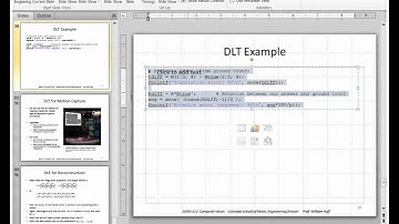 EGGN 512 - Lecture 19-3 Linear Pose Estimation