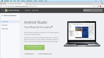 Installing Android Studio On Mac (OS)
