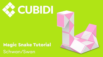 CUBIDI Magic Snake Tutorial – How To – 24 – Anleitung Schwan Magic Snake Puzzle