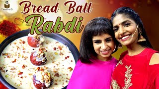 Bread Ball Rabdi | Sweet Recipe in Tamil | Cooku With Comali Series | Theatre D