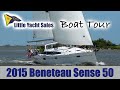 SOLD!!! 2015 Beneteau Sense 50 Sailboat [BOAT TOUR] - Little Yacht Sales