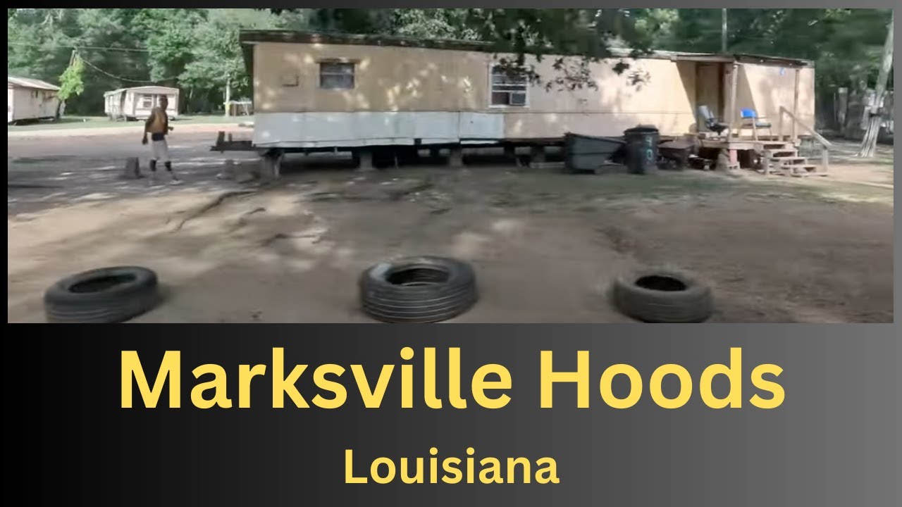 Worst Hoods in Marksville, LA | Louisiana Dash Cam Driving Tour 4K