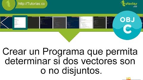 POO + arrays + Objective C (vectores disjuntos)