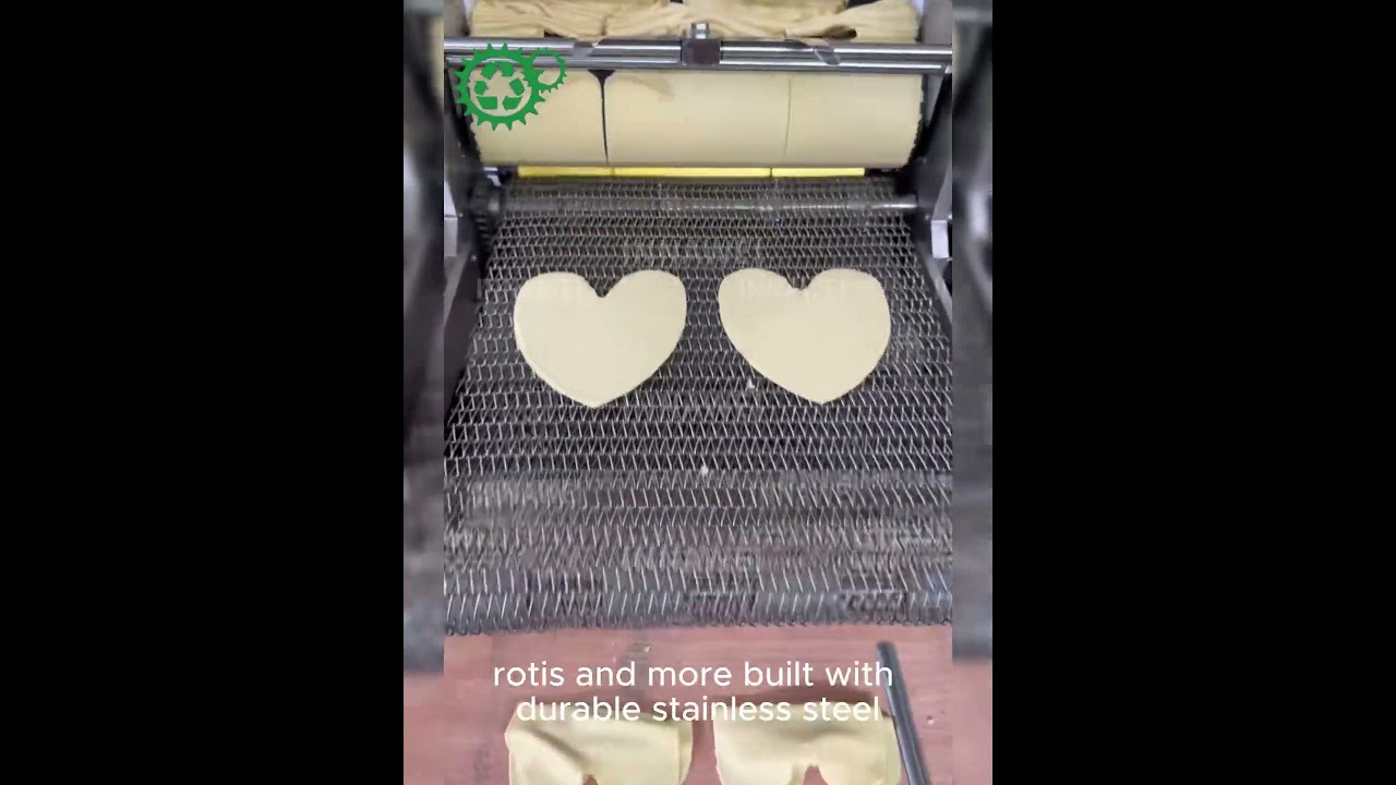 Customizable Tortilla Maker Automatic Dough Press Machine | Make Tortillas, Naan, Lavash, and More