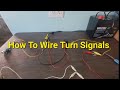 How to wire a turn signal flasher relay directional blinker for a car, truck, atv, motorcycle, ect..